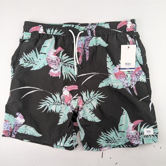 Katin Boys Paradise Volley Swim Shorts - Youth XL (18-20) - Picture 1 of 6